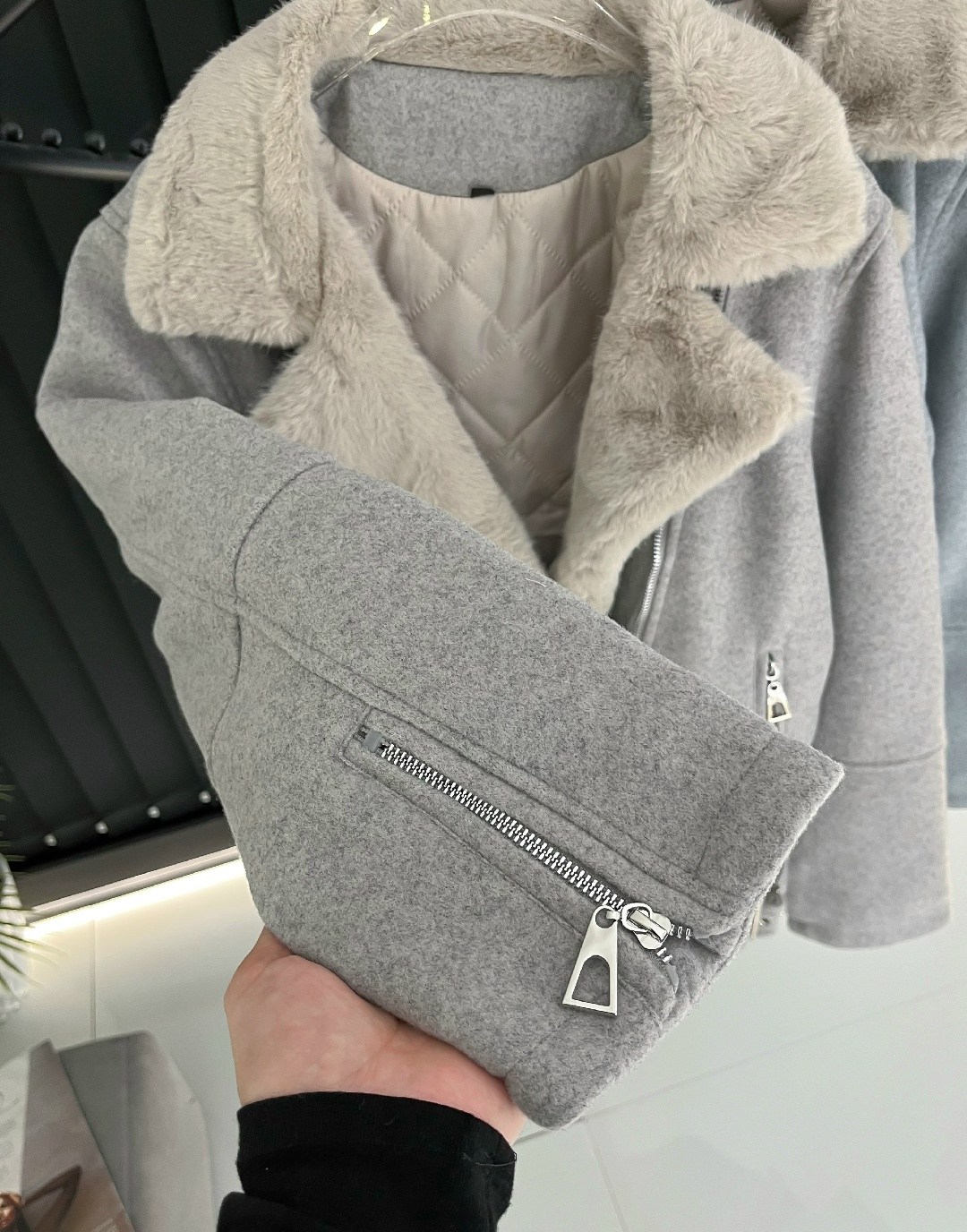 дубленка серая,короткая дубленка,дубленка женская,куртка дубленка,дубленка