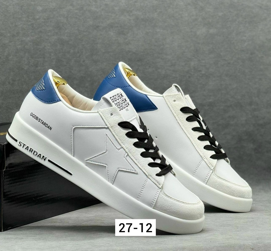 кроссовки golden goose stardan,кроссовки golden goose,кеды golden goose,golden goose stardan black and white sneakers,кеды мужские golden goose deluxe brand 134797 white
