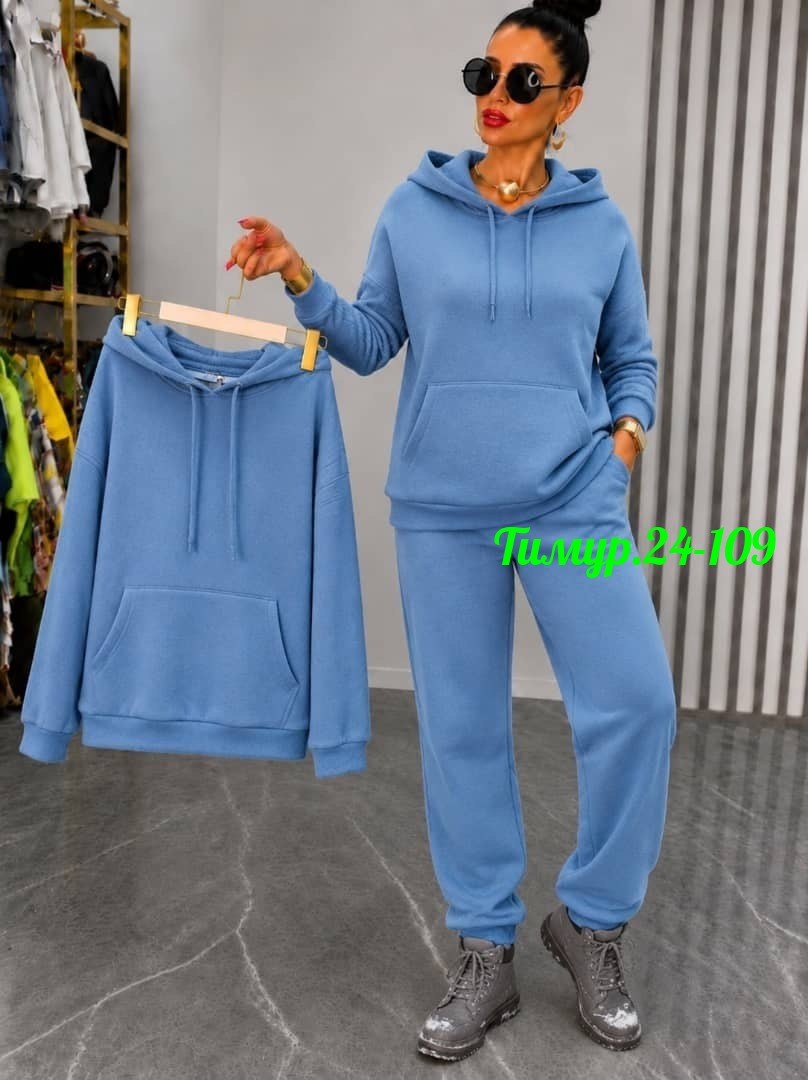 спортивные костюмы женские на флисе,спортивный костюм с начесом m.o fashion 180512007,тёплые костюмы женские спортивные на флисе оверсайз,спортивный костюм теплый с начесом голубой,cпортивный костюм ж