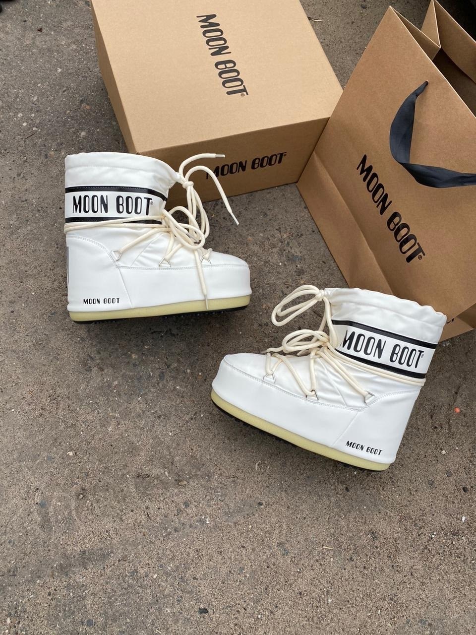 серые нейлоновые сапоги icon low moon boot,зимние ботинки moon boot,сноубутсы moon boot,moon boot ботинки,moon boot