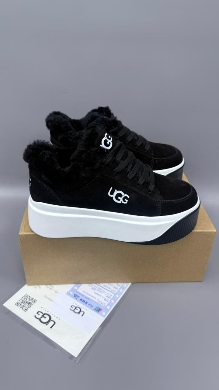 ,кроссовки ugg,зимние кеды ugg из натуральной замши,кроссовки замш,женские кроссовки