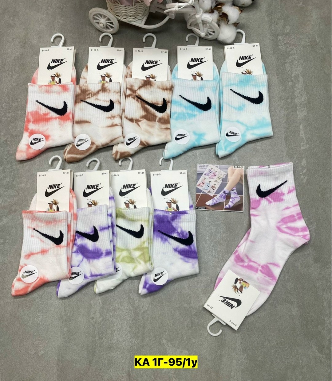 носки женские nike,носки женские 10 пар,носки женские,комплект носков женских nike sport socks белых 36-41,носки женские спортивные