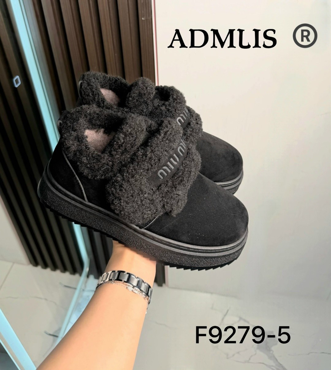 лоферы зимние короткие замшевые ciaociao store,,угги,угги женские,женская  зимняя