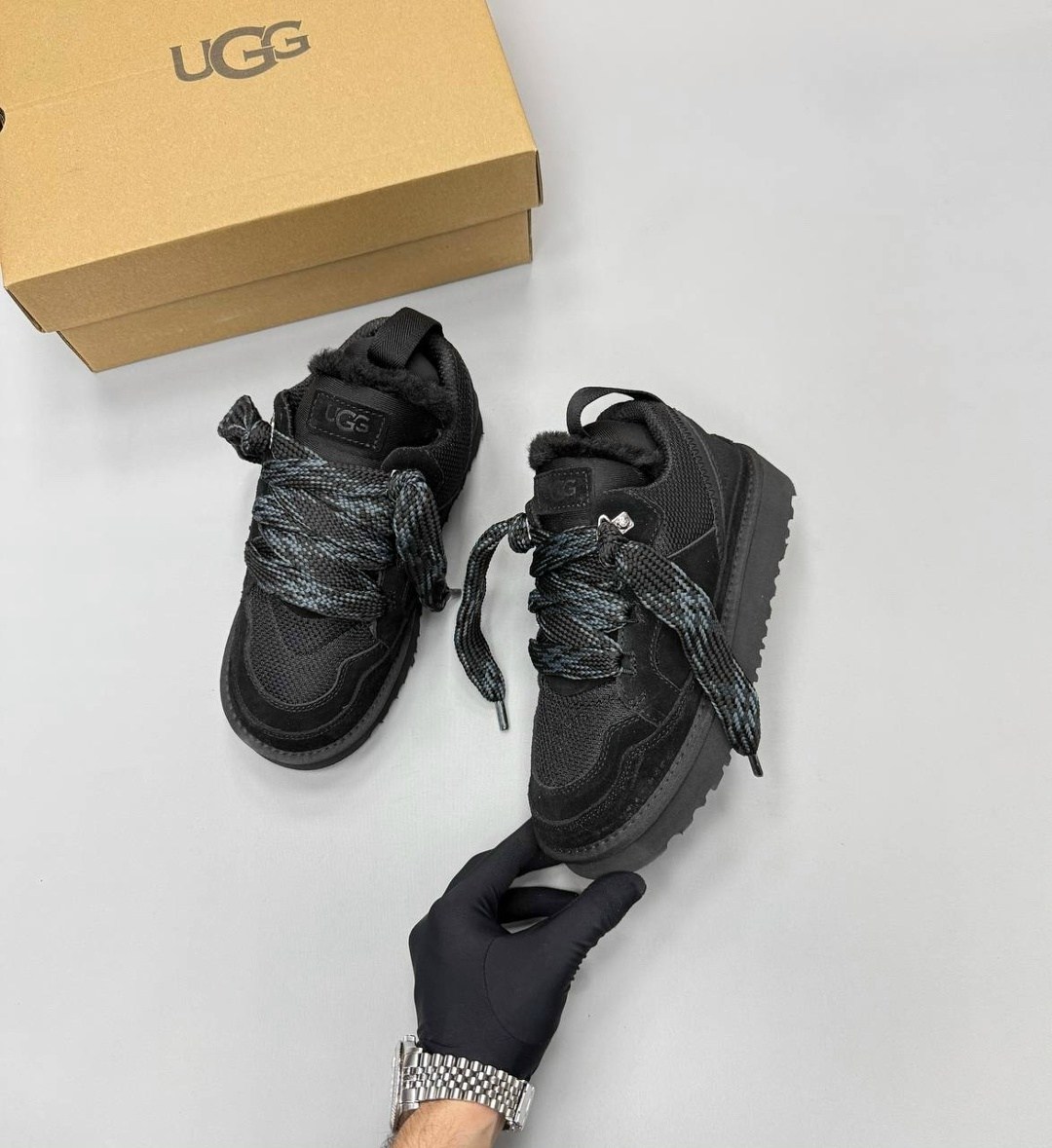 кроссовки зимние ugg lowmel sneaker black,кроссовки ugg,,черный кроссовки,кроссовки lowmel lo ugg черный