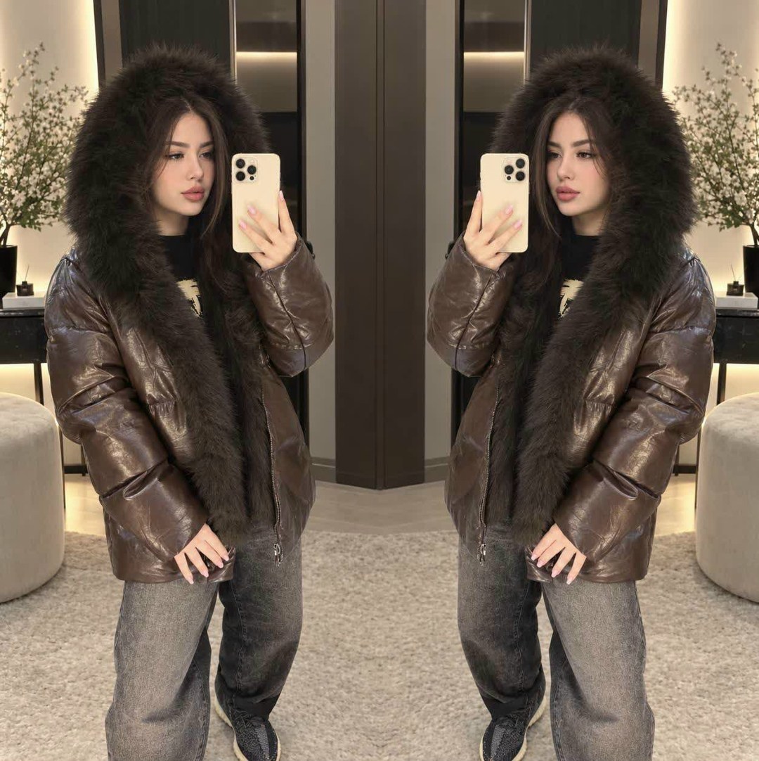 пуховик натуральный мех,короткий пуховик с натуральным мехом ss&style,куртка пуховик с натуральным мехом,пуховик женский,пуховик короткий с натуральным мехом