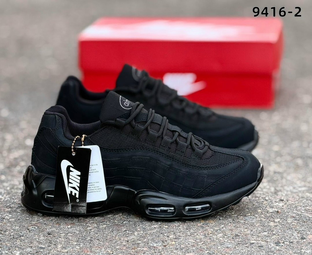 nike air max 95 triple black,nike air max 95 essential triple black,nike air max 95,оригинальные мужские nike air max 95 кроссовки черный,nike air max 95 essential