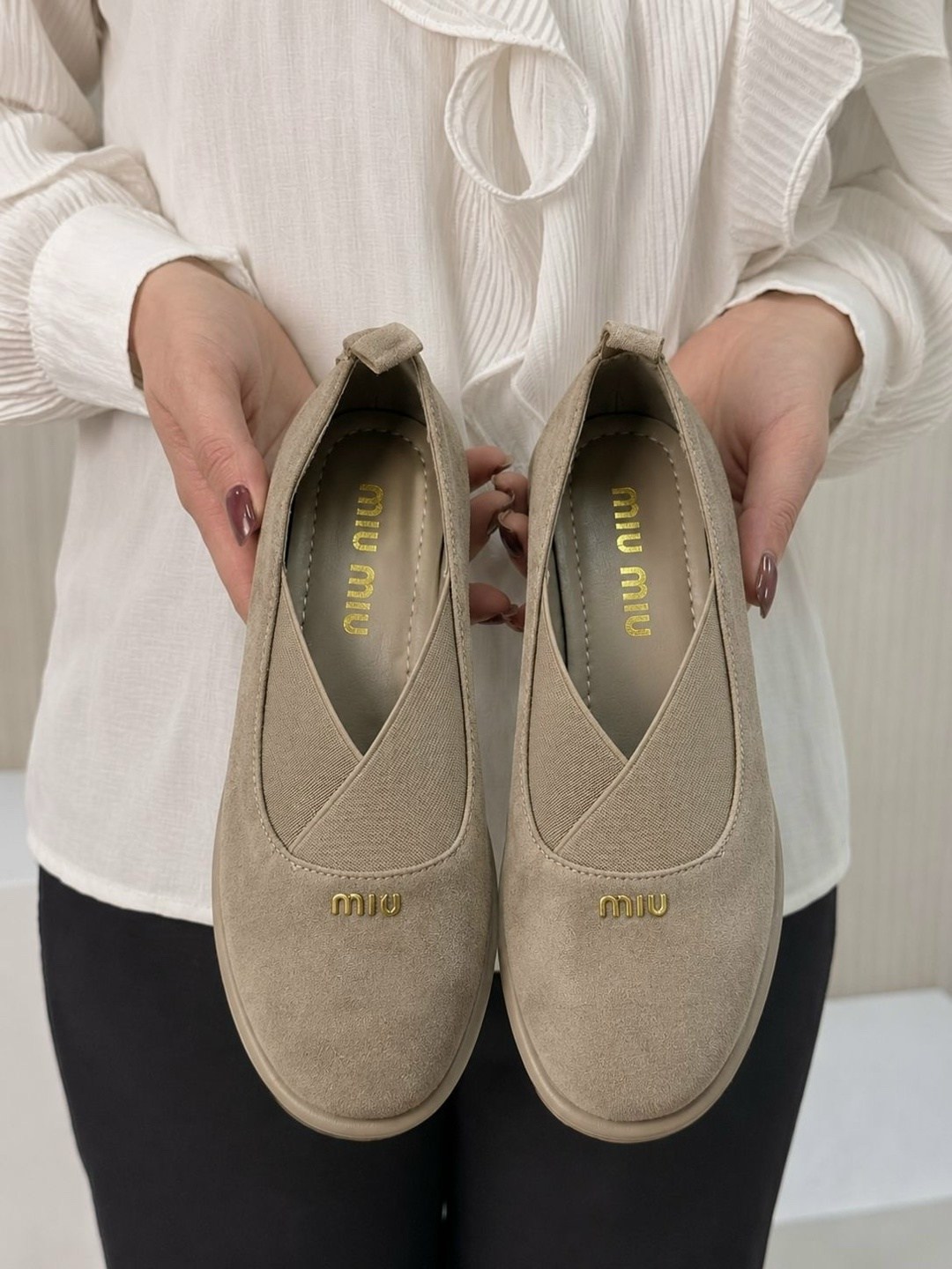 ,балетки miu miu,обуви, женская,женские балетки
