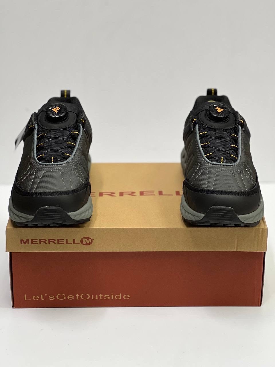 зимние термо кроссовки merrell float pro gore-tex grey black,merrell термо кроссовки,кроссовки мужские merrell,кроссовки merrell gore tex термо,кроссовки мужские зимние adidas gore-tex