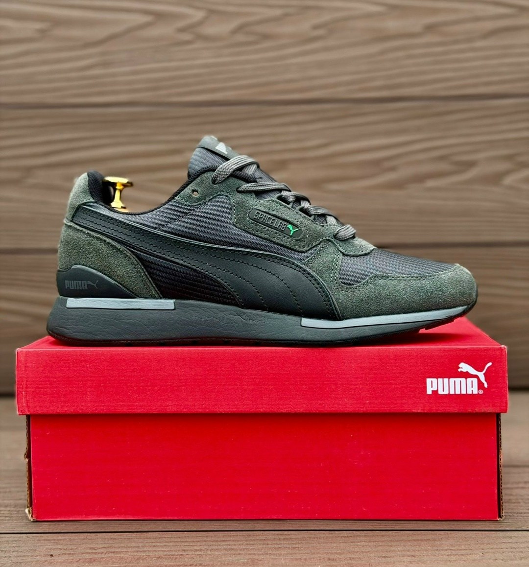 кроссовки puma мужские,кроссовки puma,кроссовки puma rx 737 vintage зеленый,кроссовки puma кроссовки,мужская спортивная  puma зеленая