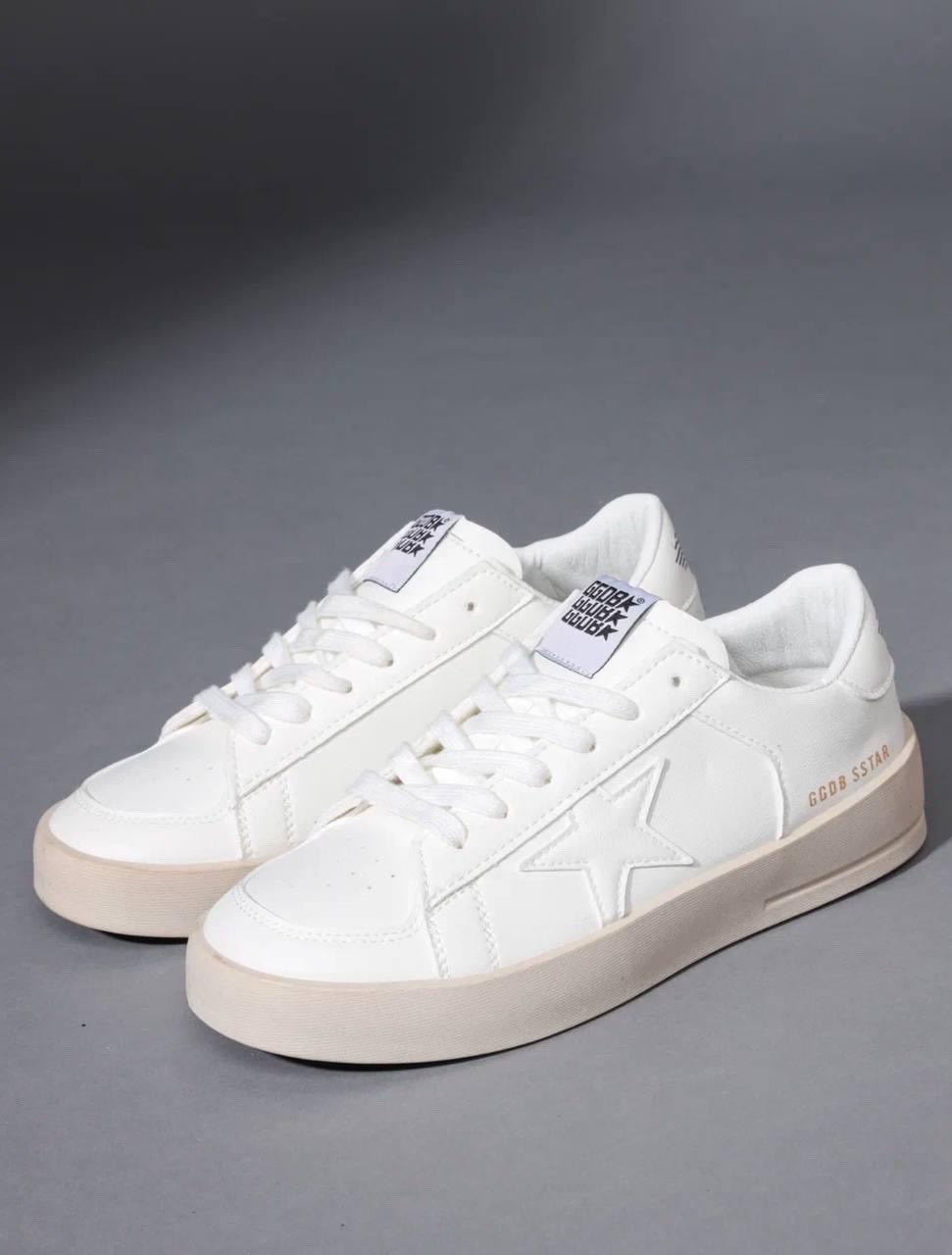 golden goose white & grey clean superstar sneakers,golden goose superstar white leather sneakers,кроссовки golden goose,кеды golden goose,golden goose deluxe brand superstar clean leather sneaker