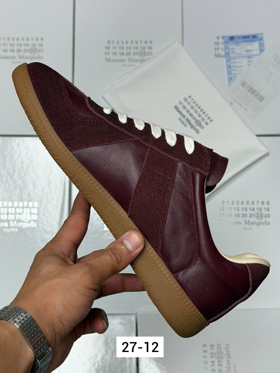 ,maison margiela replica sneakers,женские кроссовки,margiela replica,замшевые кроссовки