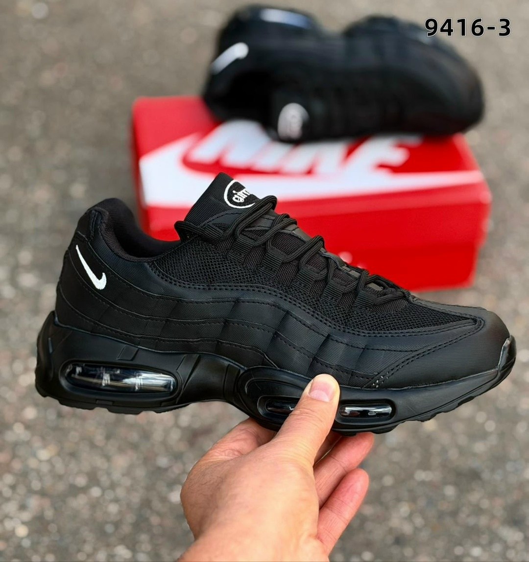 nike air max 95 triple black,nike air max 95 essential triple black,nike air max 95,оригинальные мужские nike air max 95 кроссовки черный,nike air max 95 essential