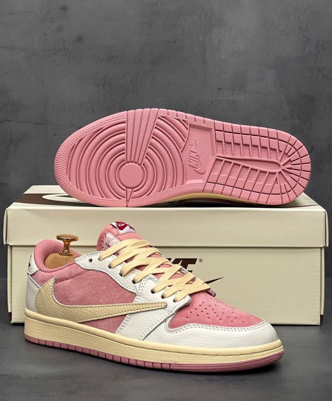 travis scott x air jordan 1 low sail/shy pink,кроссовки nike air jordan 1 low travis scott pink,кроссовки air jordan 1 low x travis scott 'shy pink' unisex,кроссовки женские nike travis scott x air jo