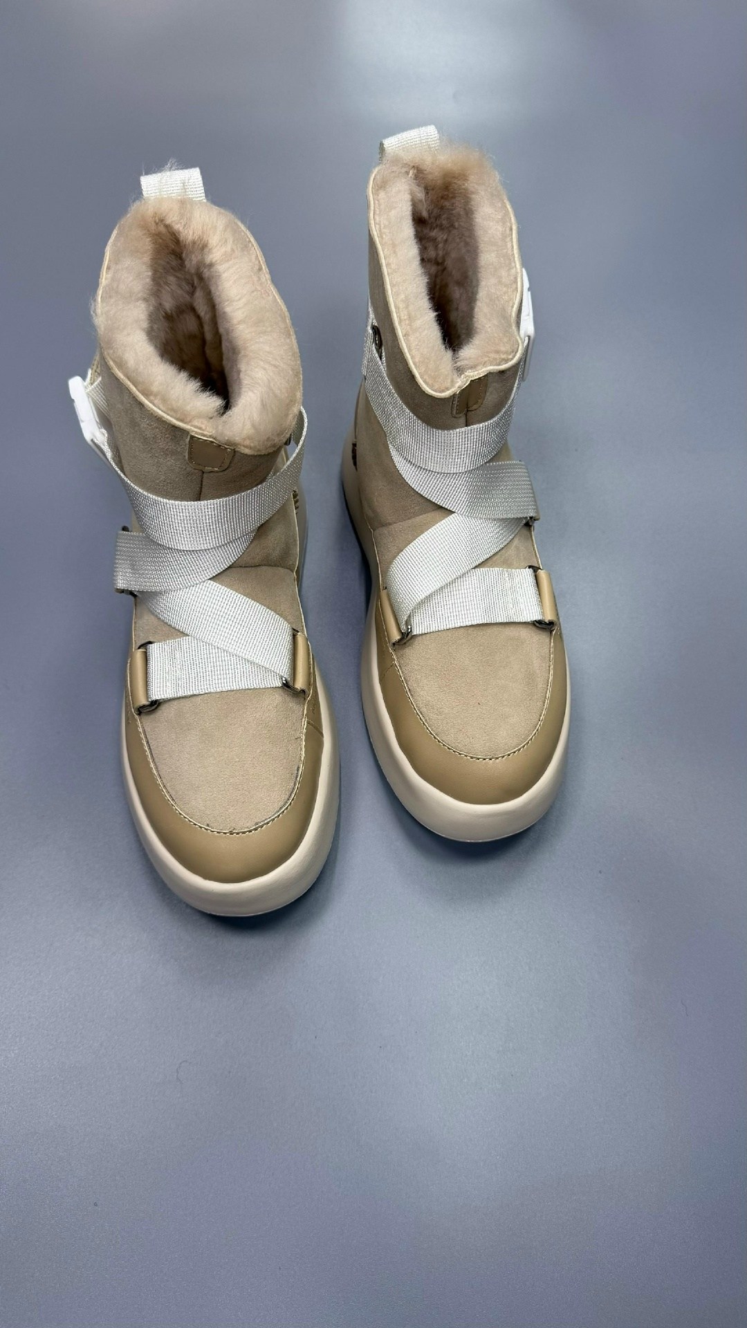 ,угги boom buckle chestnut, женская,женские угги,зимние угги