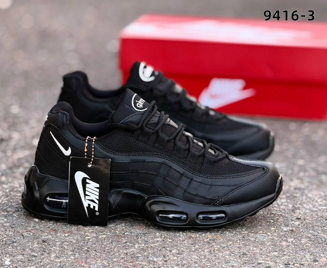 nike air max 95 triple black,nike air max 95 essential triple black,nike air max 95,оригинальные мужские nike air max 95 кроссовки черный,nike air max 95 essential
