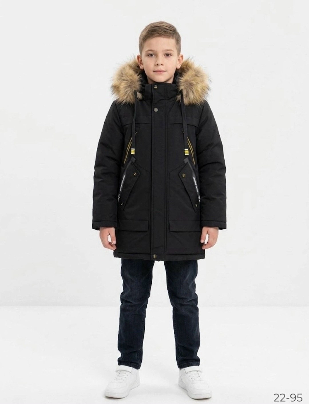 зимняя куртка для мальчика,парка детская kisu w24-10502 черный,зимняя парка для мальчика,куртка зимняя детская,парка зимняя для мальчика valianly