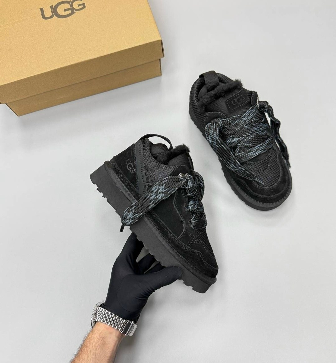 кроссовки зимние ugg lowmel sneaker black,кроссовки ugg,,черный кроссовки,кроссовки lowmel lo ugg черный