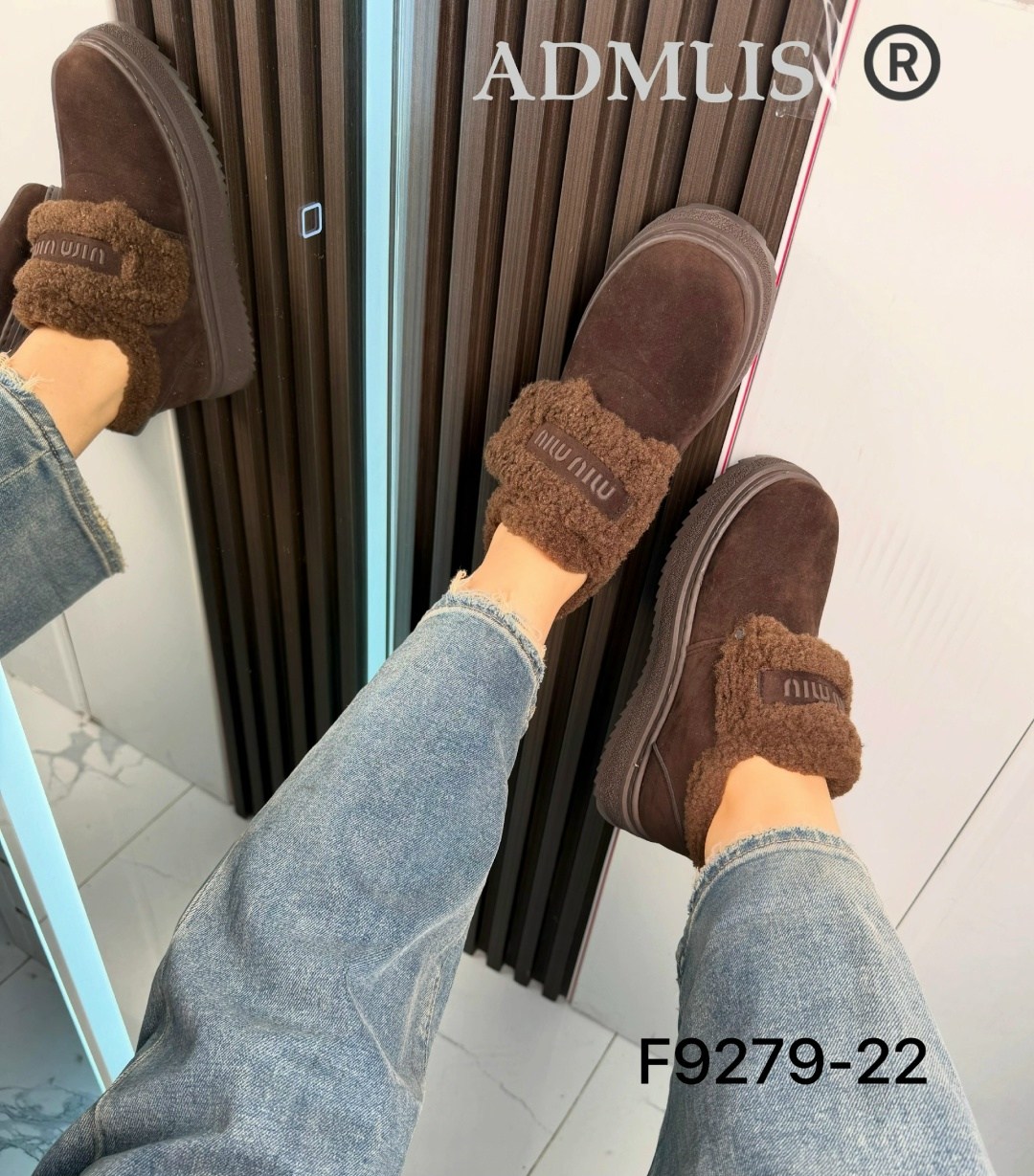 лоферы зимние короткие замшевые ciaociao store,,угги,угги женские,женская  зимняя