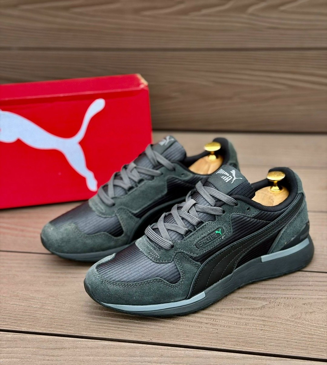 кроссовки puma мужские,кроссовки puma,кроссовки puma rx 737 vintage зеленый,кроссовки puma кроссовки,мужская спортивная  puma зеленая