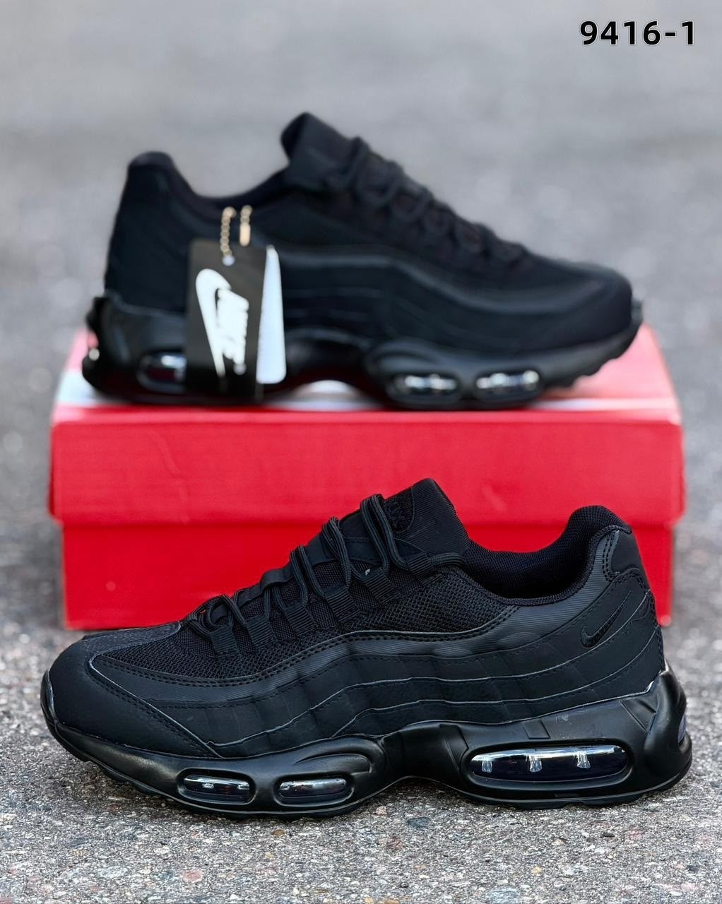 nike air max 95 triple black,nike air max 95 essential triple black,nike air max 95,оригинальные мужские nike air max 95 кроссовки черный,nike air max 95 essential