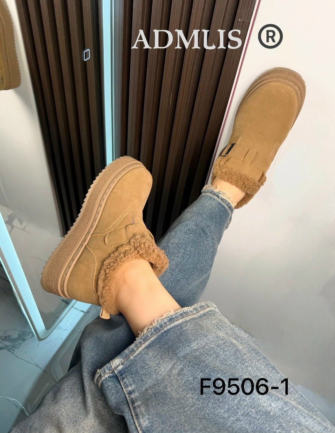 лоферы зимние короткие замшевые ciaociao store,,угги,угги женские,женская  зимняя