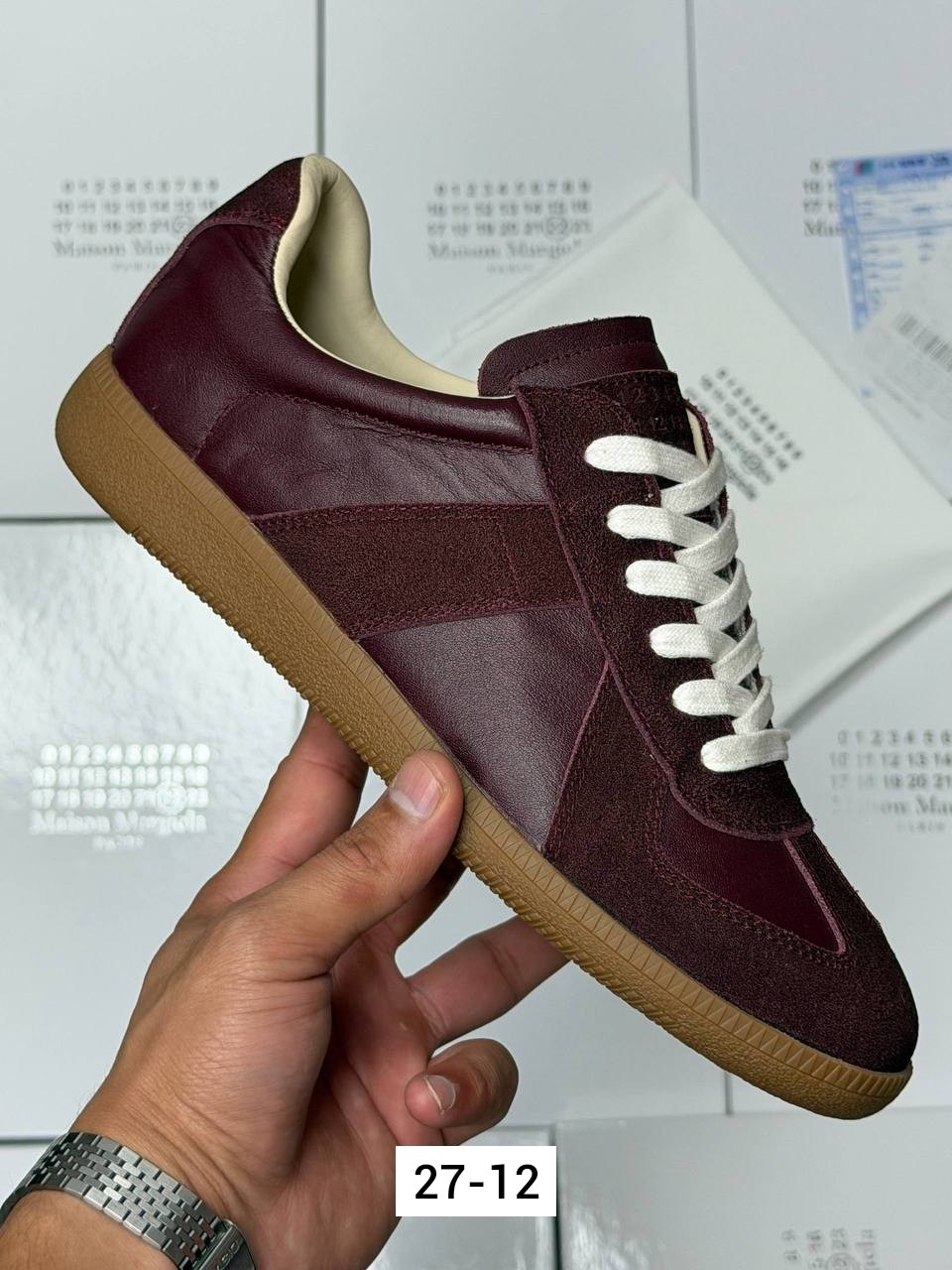 ,maison margiela replica sneakers,женские кроссовки,margiela replica,замшевые кроссовки