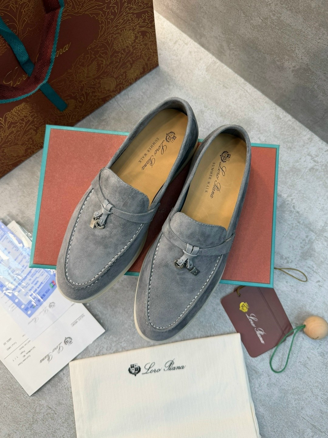 женские лоферы loro piana,лоферы loro piana,,лоферы замшевые,лоферы женские
