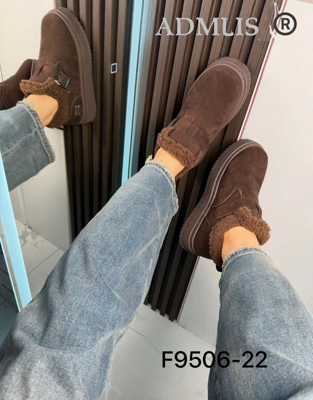 лоферы зимние короткие замшевые ciaociao store,,угги,угги женские,женская  зимняя