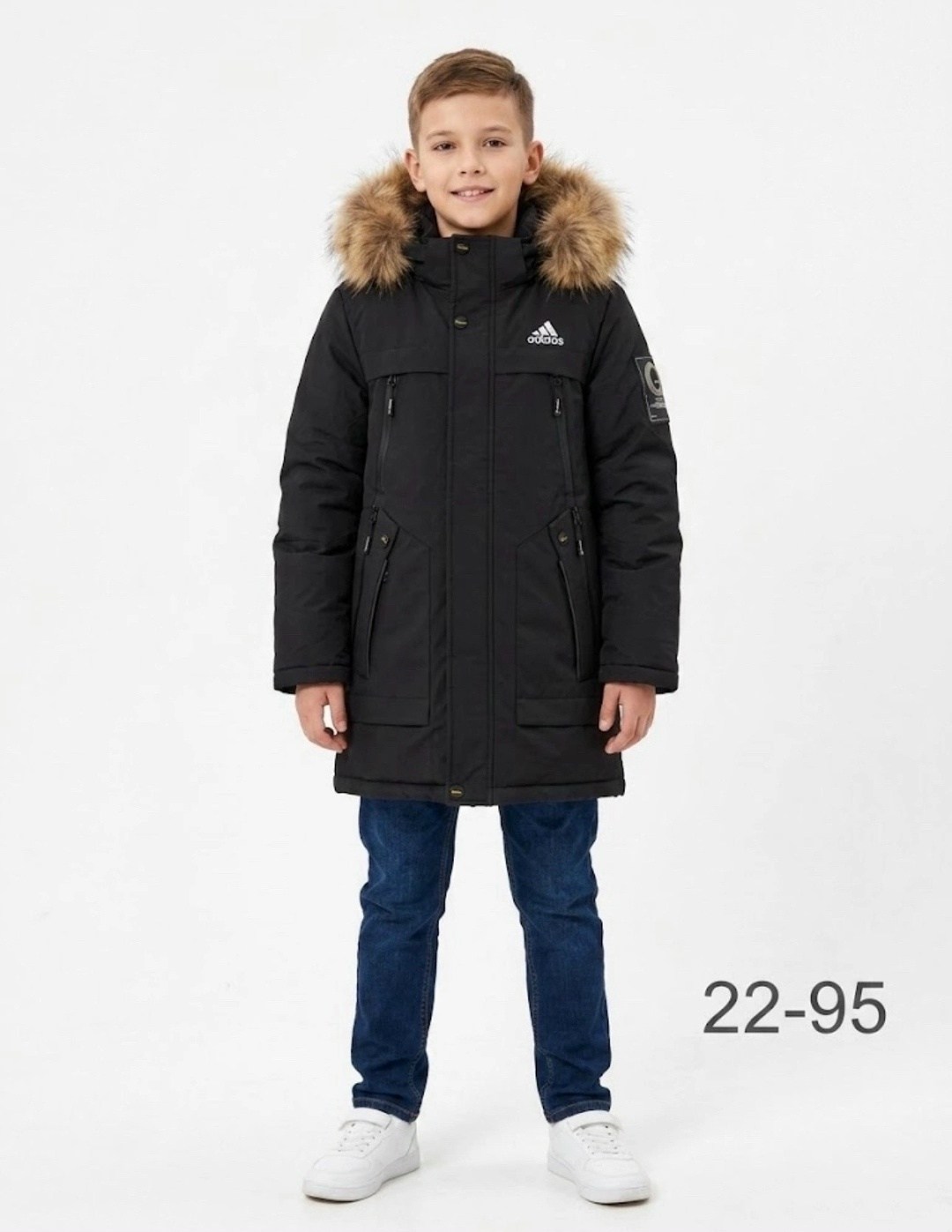зимняя куртка для мальчика,парка детская kisu w24-10502 черный,зимняя парка для мальчика,куртка зимняя детская,парка зимняя для мальчика valianly