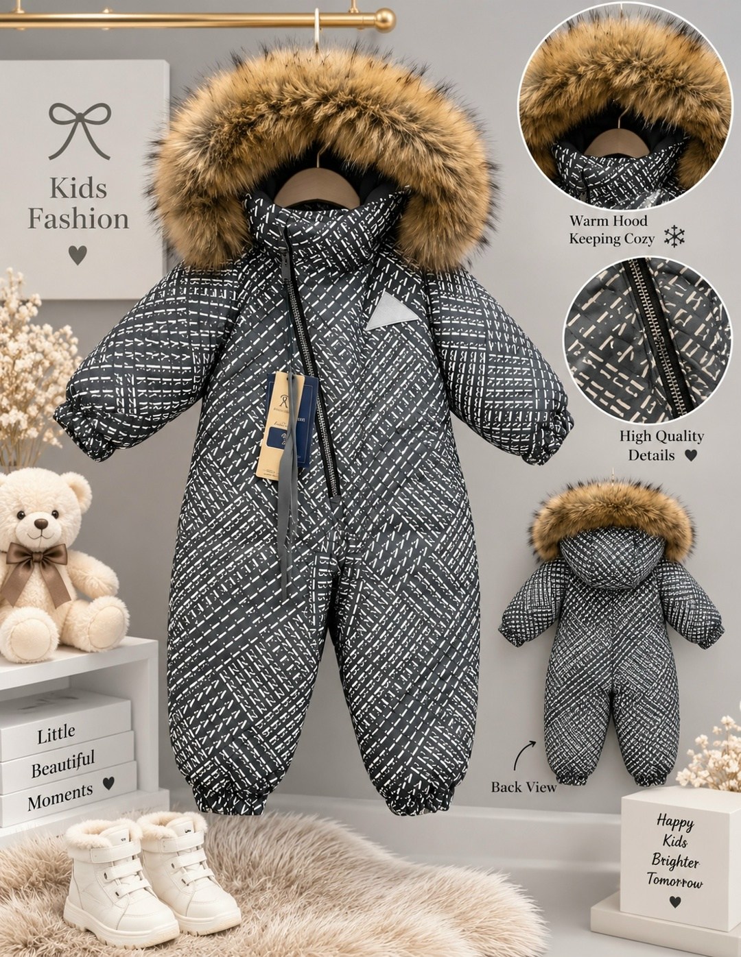 зимний комбинезон мембрана теплый с меховым капюшоном mir kids,утепленный зимний комбинезон с опушкой at-fashion 254160753,утепленный зимний комбинезон с опушкой at-fashion,зимний комбинезон,утепленны