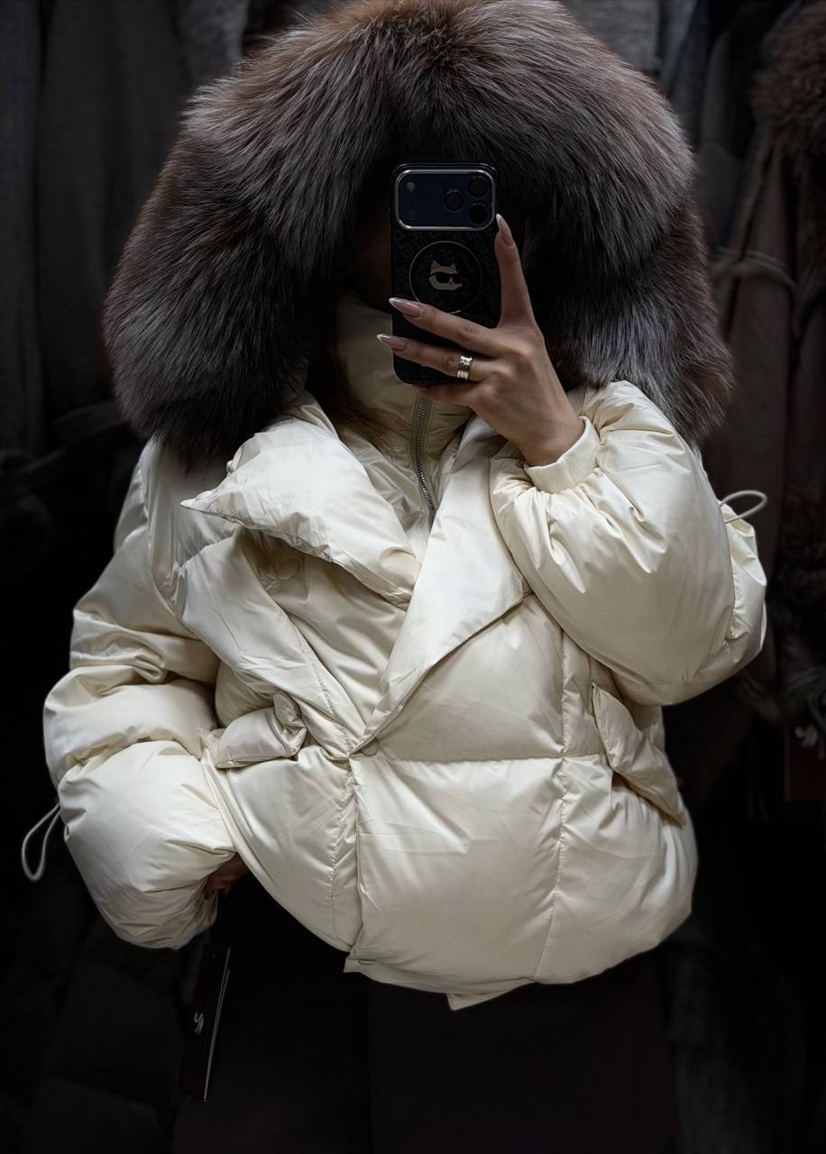 женский пуховик,пуховик с натуральным мехом,пуховик,короткий пуховик,пуховики с мехом