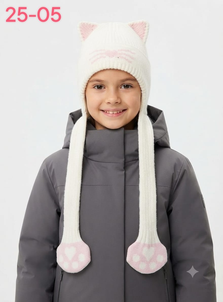 демисезонная шапка для девочки,шапка для девочек,шапка для девочек зимняя,шапка зимняя детская,русбубон шапка для девочки