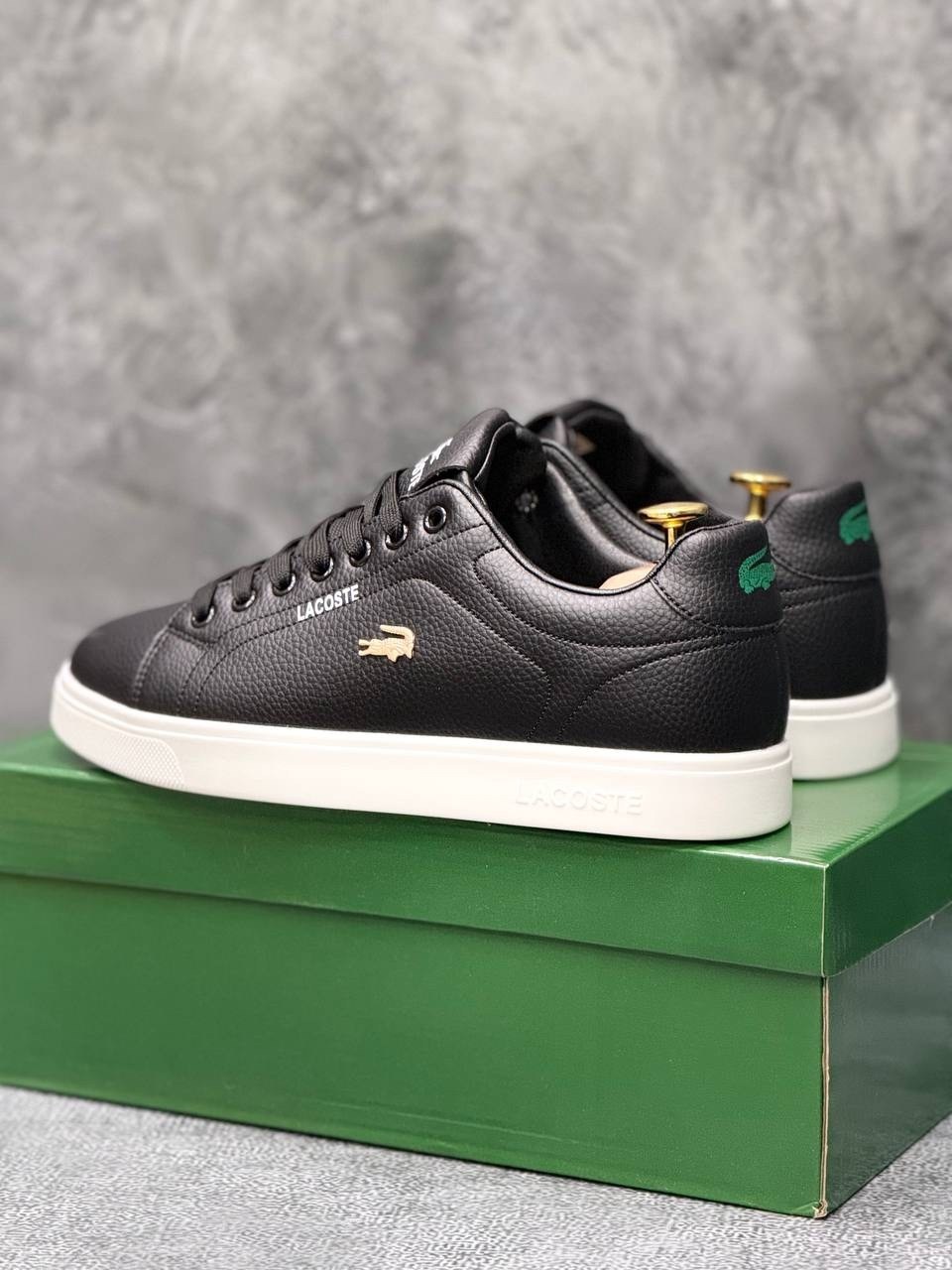 кроссовки lacoste,кеды lacoste,,мужские кроссовки lacoste чёрный, лакоста