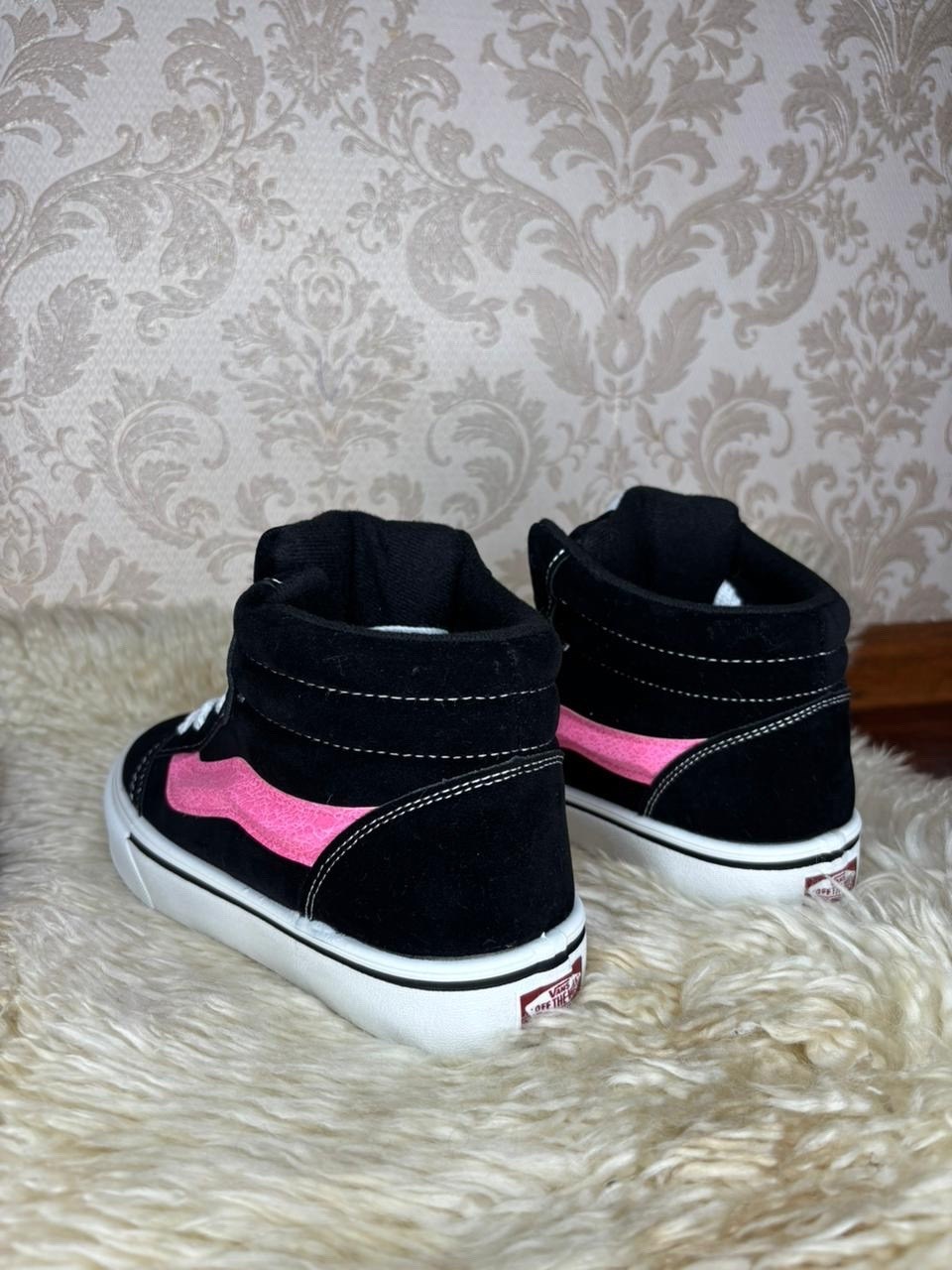 ,кроссовки vans,кеды ванс розовые высокие,кроссовки женскиe,розовые вансы