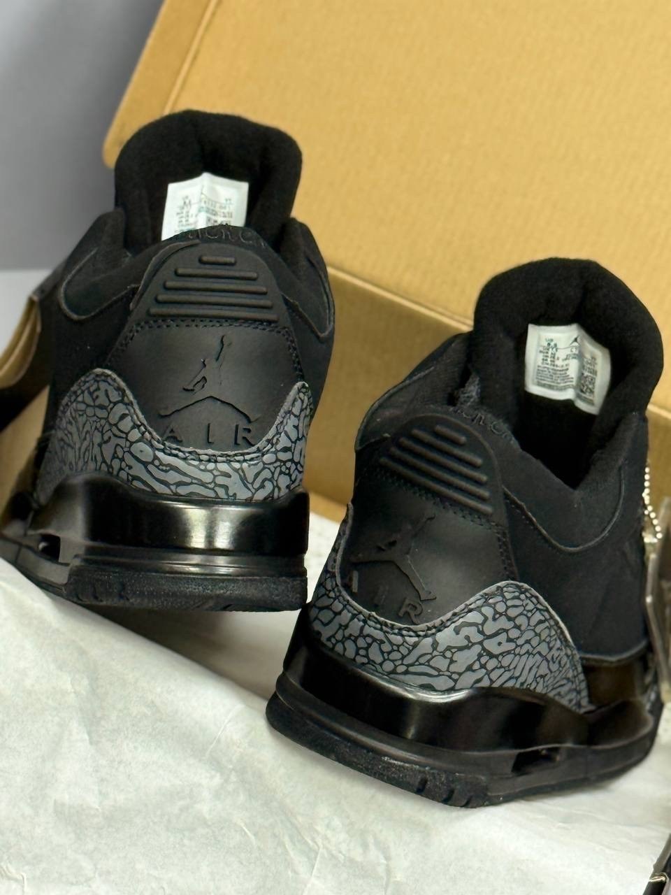 кроссовки nike air jordan 3 retro,кроссовки nike air jordan 3 retro 'black cat',air jordan 3 black cement,кроссовки air jordan 3 retro "black cat",