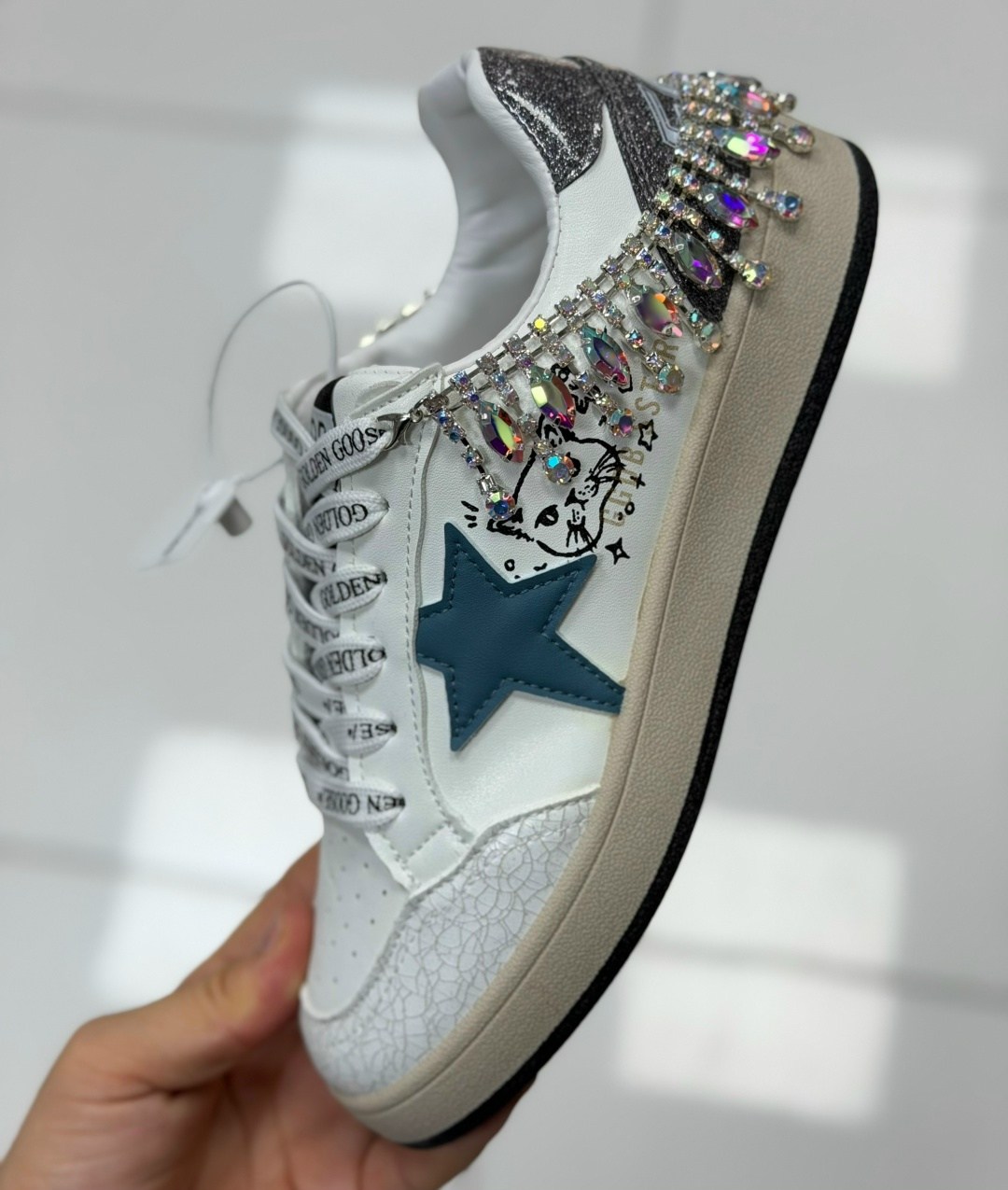 , женская,женские кроссовки,обуви,кеды golden goose женские
