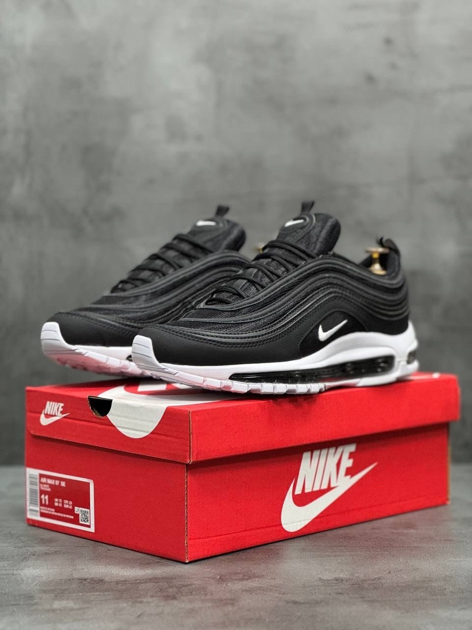 кроссовки nike air max 97,nike air max 97,nike air max 97 black,кроссовки,nike air max 97 black white