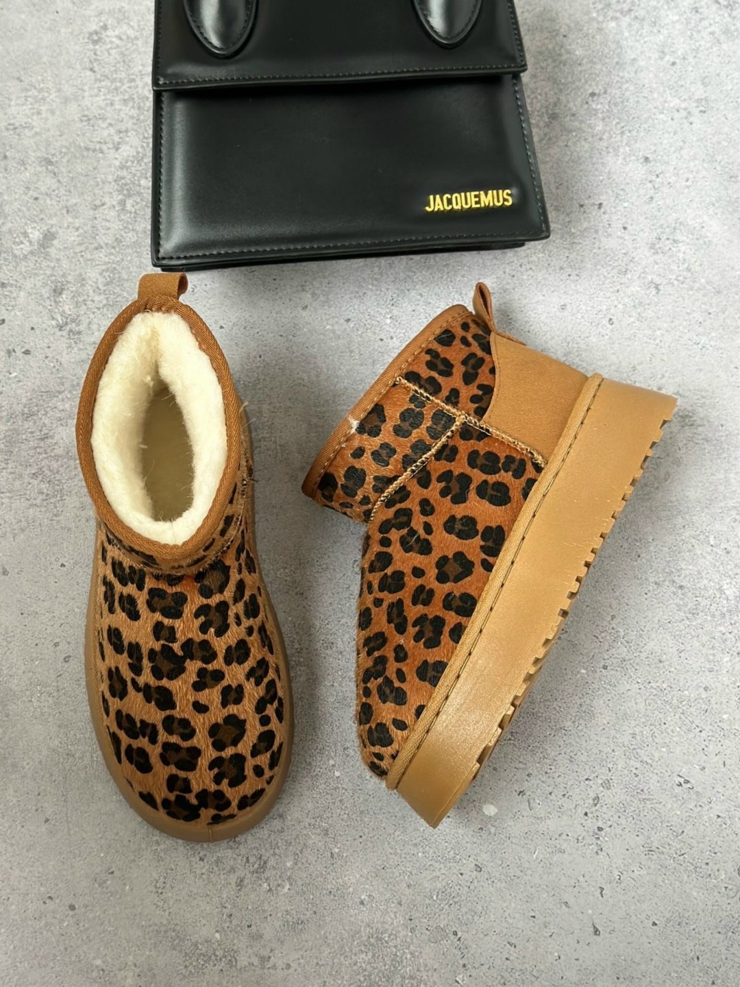 леопардовые угги женские короткие shoe world 264220472,леопардовые угги,угги женские,угги tendance wd500-2-sb/rv леопардовый принт,угги леопардовые на платформе