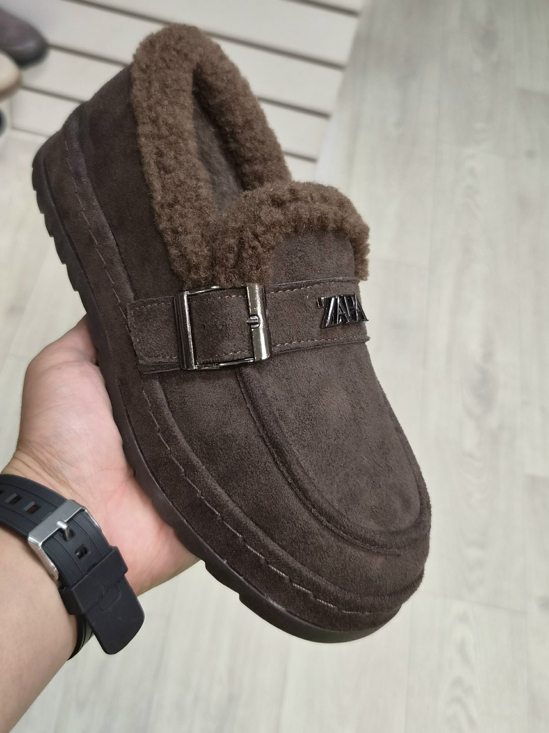 ,лоферы женские brunello cucinelli a120478 зимние серые,зимние лоферы женские с мехом, женская,лоферы с мехом