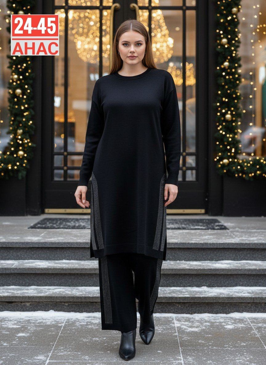 женский костюм с брюками,костюм трикотажный,костюм женский вязаный брючный,брючные костюмы женские,костюм с брюками трикотажный вязаный corline 260453474