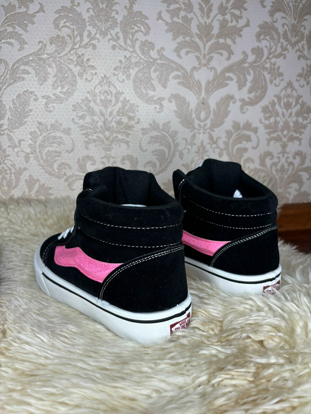,кроссовки высокие,кеды vans,кроссовки vans,кеды ванс розовые высокие