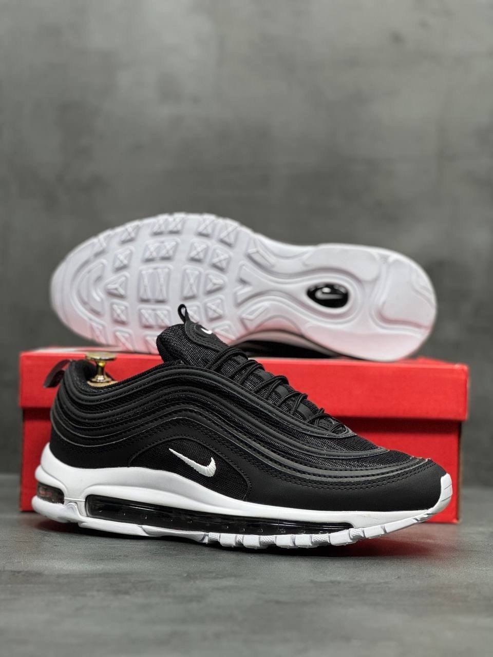 кроссовки nike air max 97,nike air max 97,nike air max 97 black,кроссовки,nike air max 97 black white