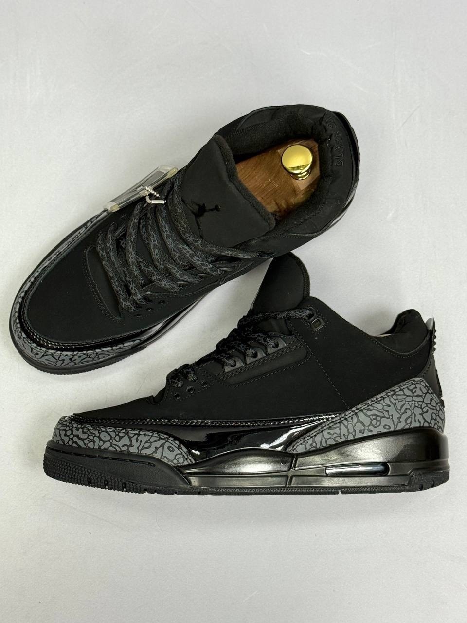 кроссовки nike air jordan 3 retro,кроссовки nike air jordan 3 retro 'black cat',air jordan 3 black cement,кроссовки air jordan 3 retro "black cat",