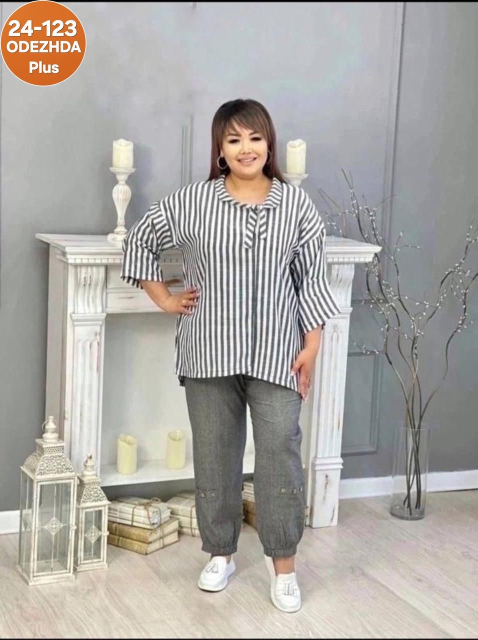 костюм брючный летний большие размеры naomi plus 91508250,костюм брючный летний большие размеры naomi plus,костюм женский,женские костюмы больших размеров,туника нарядная