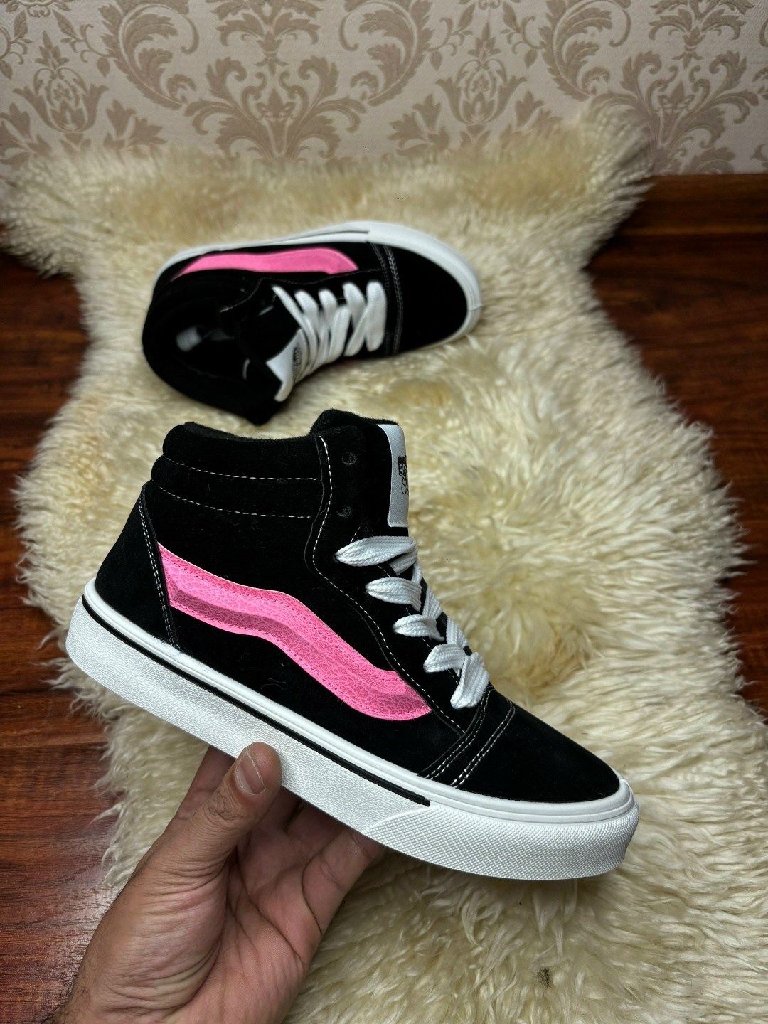,кроссовки высокие,кеды vans,кроссовки vans,кеды ванс розовые высокие