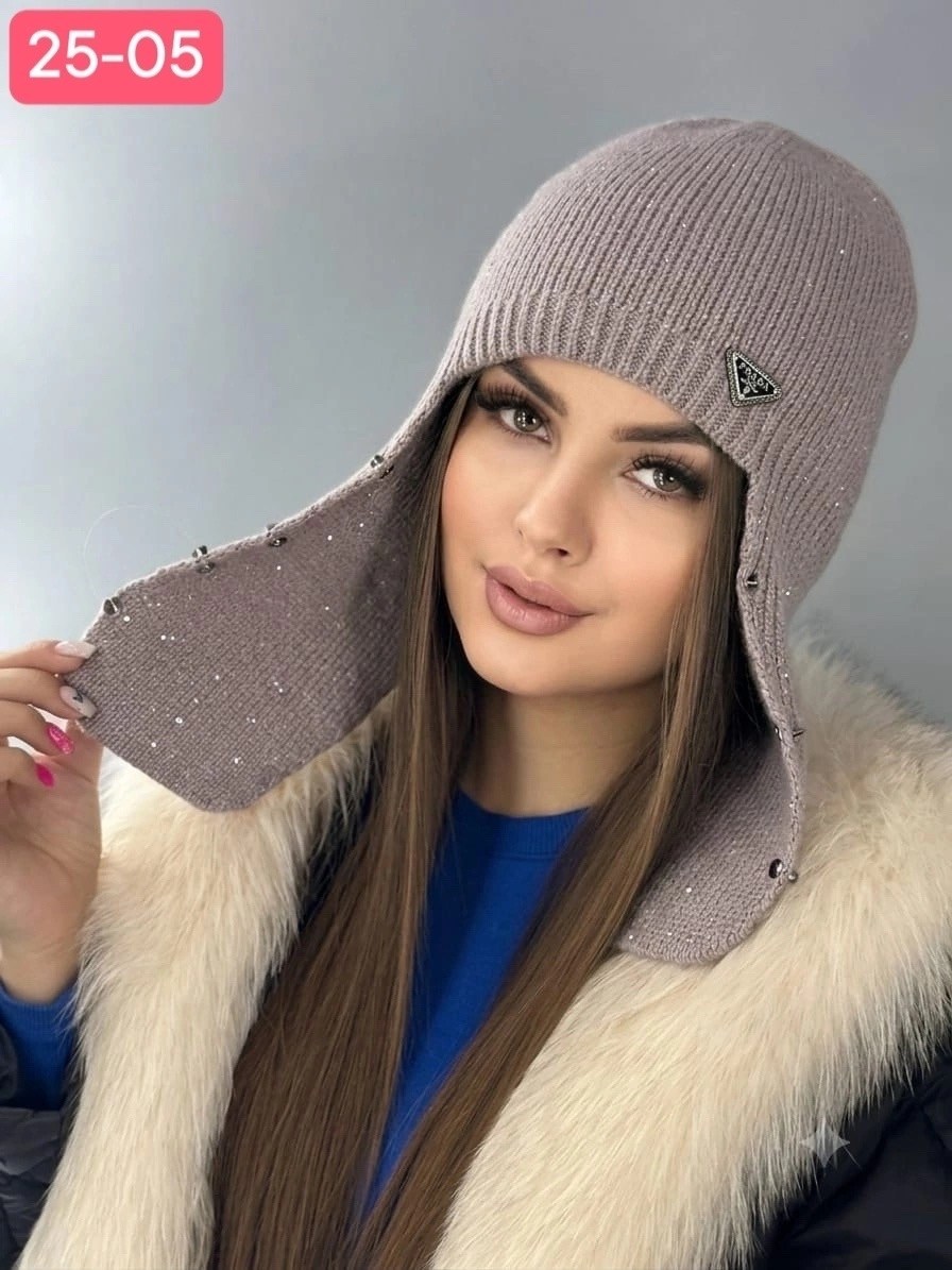 шапка ушанка ангора женская,шапка женская,шапка,женская вязаная шапка,женская зимняя вязаная шапка ушанка