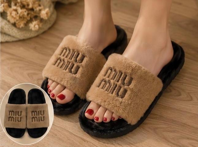 тапочки miu miu,,женские тапочки,тапки женские,домашние тапочки