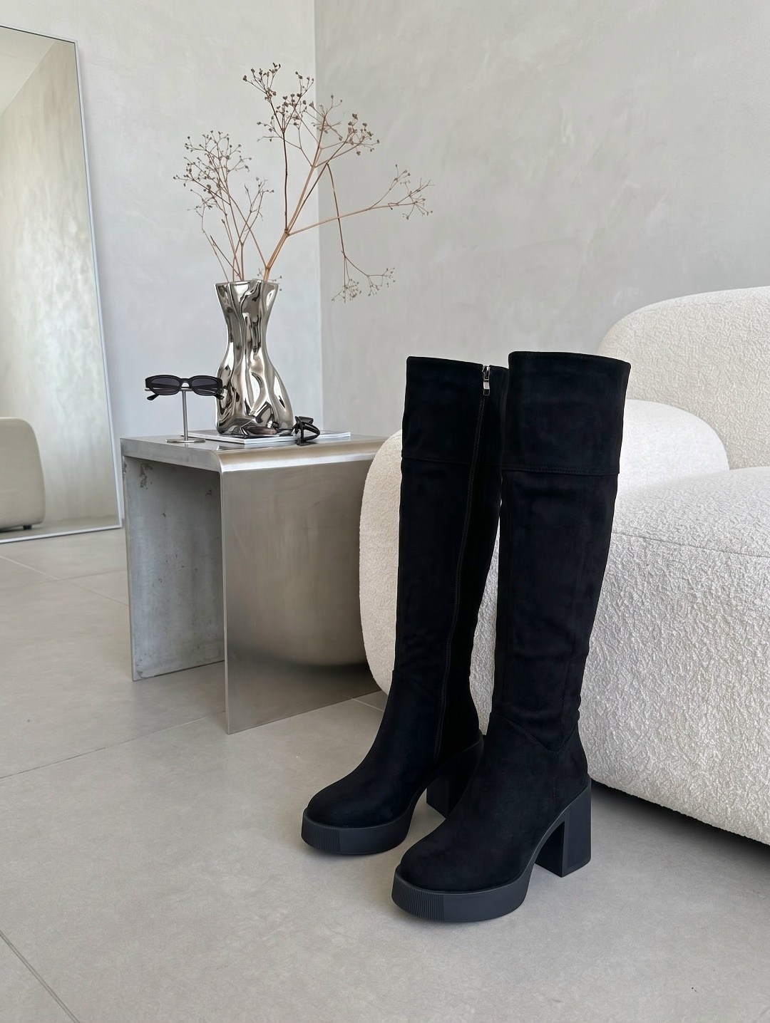 rockport сапоги женские замшевые черные,,ботфорты классические,замшевые ботфорты,сапоги ботфорты