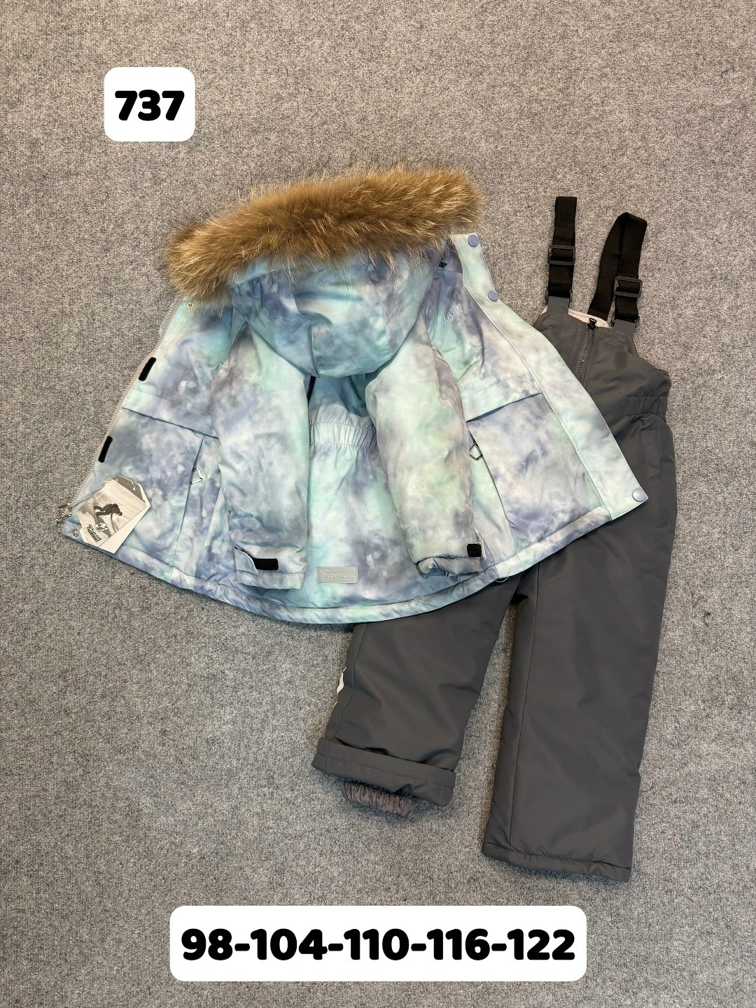 комплект верхней одежды nikastyle,комплект зимний для девочек,костюм зимний для девочек,комплект зимний,комплект верхней одежды