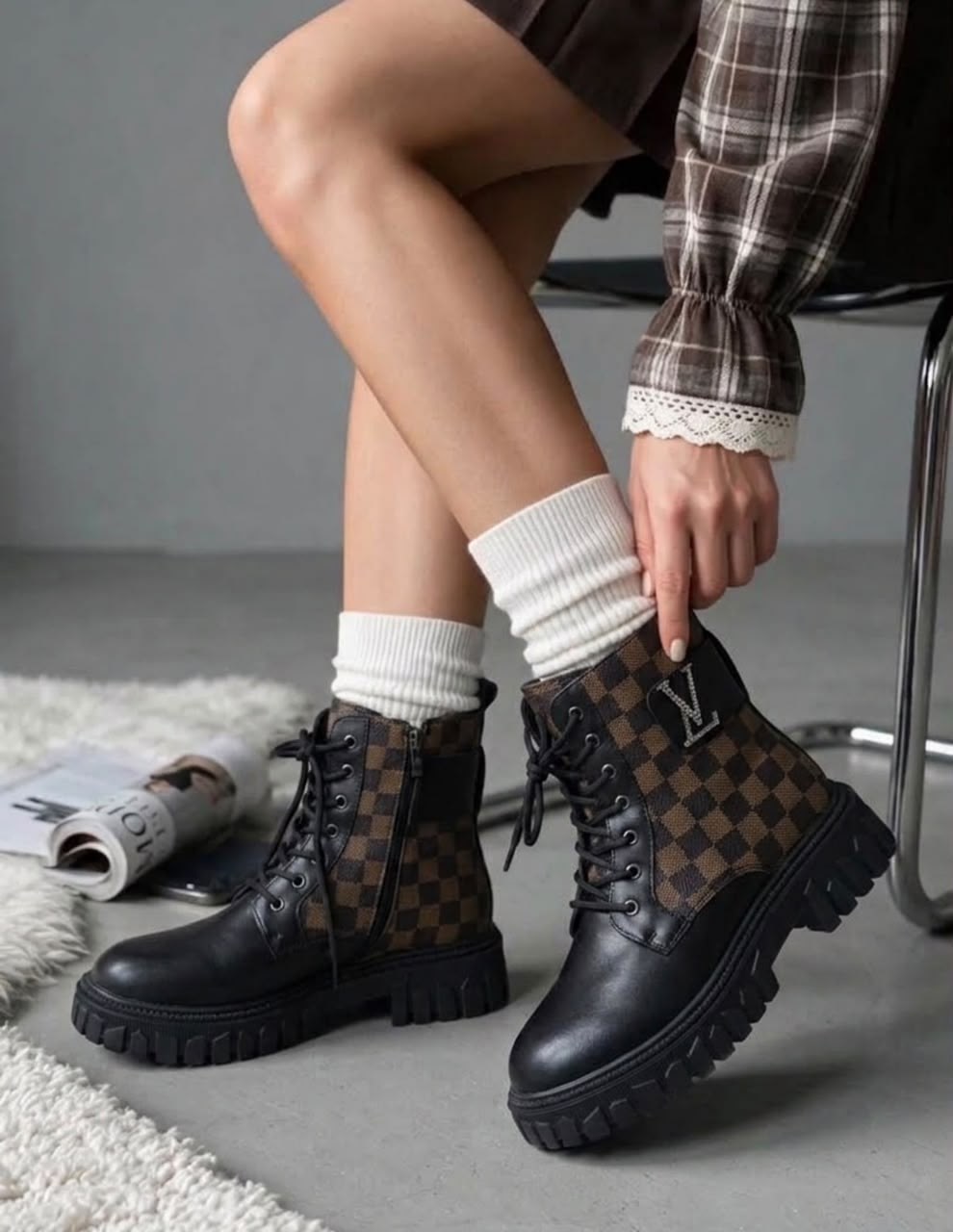 ,dr martens louis vuitton,ботинки женские,ботинки, женская